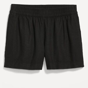 NEW linen blend shorts